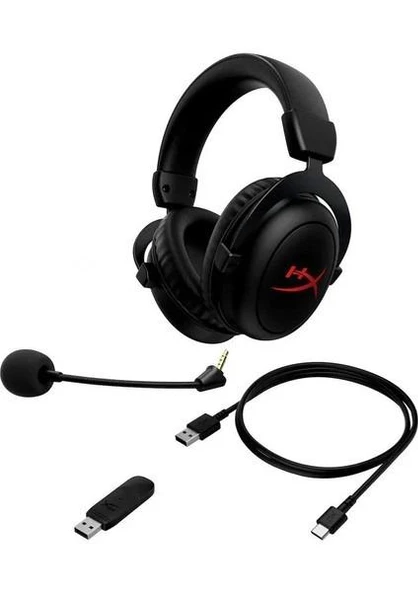HyperX Cloud II Core Wireless 6Y2G8AA Mikrofonlu Kulak Üstü Oyuncu Kulaklığı - Resim 3