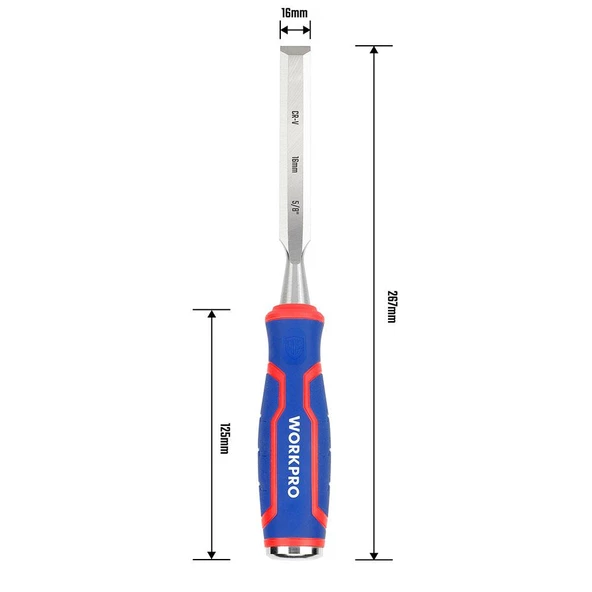 WORKPRO WP243007 16MM Profesyonel İskarpela - 5