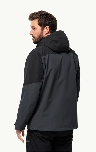 Jack Wolfskin Glaabach 3In1 JKT M Erkek Outdoor Ceket - Resim 2