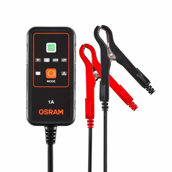 Osram Akü sarj Cihazi 6-12V 1 Amper OEBSC901 - Resim 9