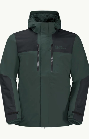 Jack Wolfskin Jasper 3IN1 JKT Erkek Outdoor Ceket - Resim 9