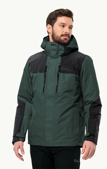 Jack Wolfskin Jasper 3IN1 JKT Erkek Outdoor Ceket - Resim 5