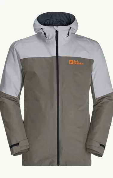 Jack Wolfskin Glaabach 3In1 JKT M Erkek Outdoor Ceket - 8
