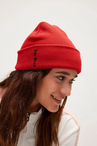 Bad Bear Label Beanie Erkek Bere