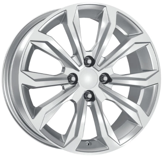 R1 Wheels 17 inç 4*100 ET35 Metalik Gri Jant Takımı (J-2912)