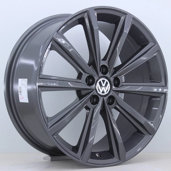 R1 Wheels 17 inç 5*100 ET35 Füme Jant Takımı (J-2791)