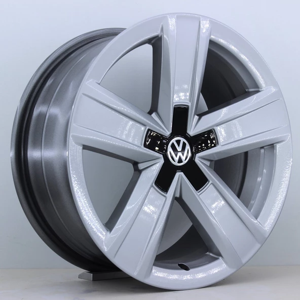 R1 Wheels 16 inç 5*120 ET35 Metalik Gri Jant Takımı (J-2906) - 1