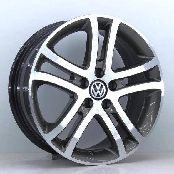 R1 Wheels 16 inç 5*100 ET35 Metalik Gri Jant Takımı (J-2706)