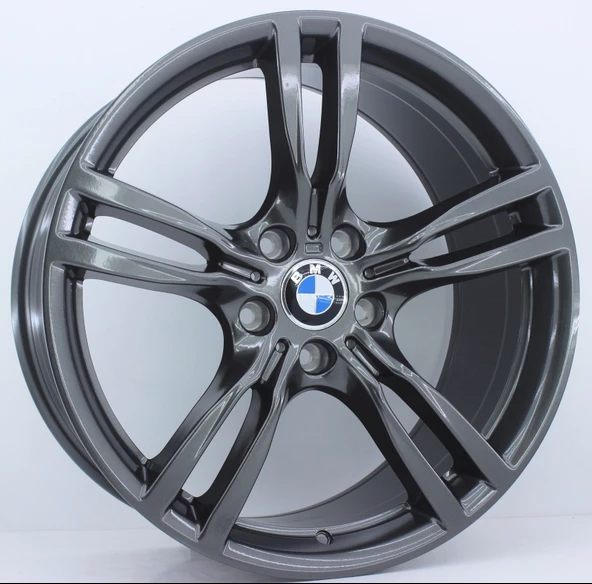 R1 Wheels 19 inç 5*120 ET45 Füme Jant Takımı (J-1312)