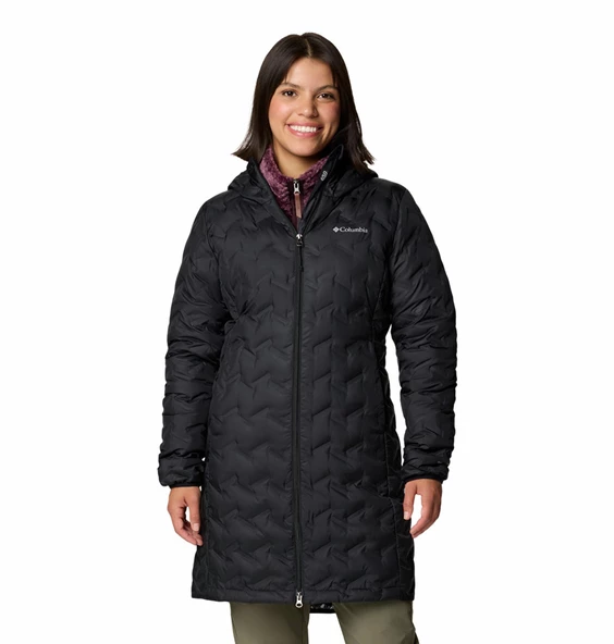 Columbia Wk0440 Delta Ridge Ii Long Down Jacket Kadın Mont