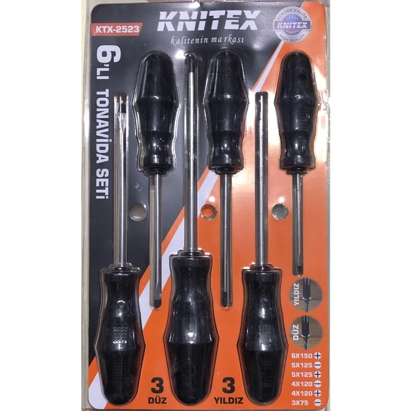 Knitex Tornavida Takımı 6 Parça Knıtex 2523