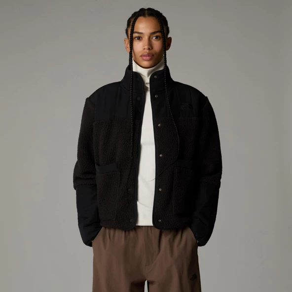 The North Face W Cragmont Fleece Jacket Kadın Mont - Resim 4