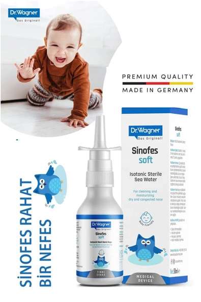 Dr. Wagner Sinofes Soft Izotonik Steril Deniz Suyu 50 Ml