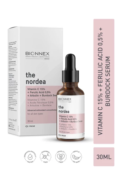 The Nordea Vitamin C 15% + Ferulic Acid 0,5% + Arbutin + Burdock - Resim 2