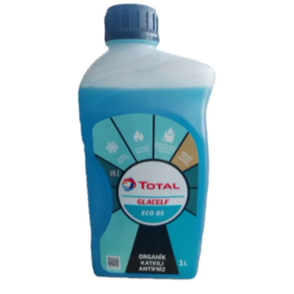 TOTAL GALCELF ECO BS -37 ORGANİK KATKILI MAVİ ANTİFRİZ 1 L