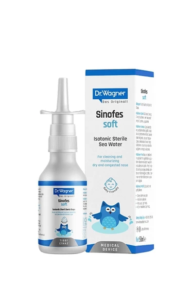 Dr. Wagner Sinofes Soft Izotonik Steril Deniz Suyu 50 Ml - 3