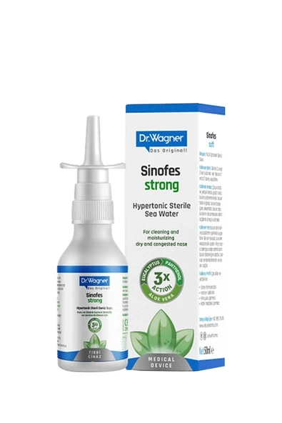 Sinofes Strong Hipertonik Steril Deniz Suyu 50 ml - 3