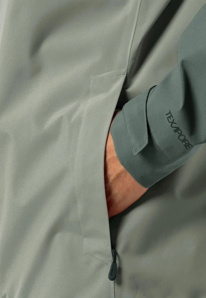 Jack Wolfskin Weiltal 2L Jkt M Erkek Yağmurluk - 5