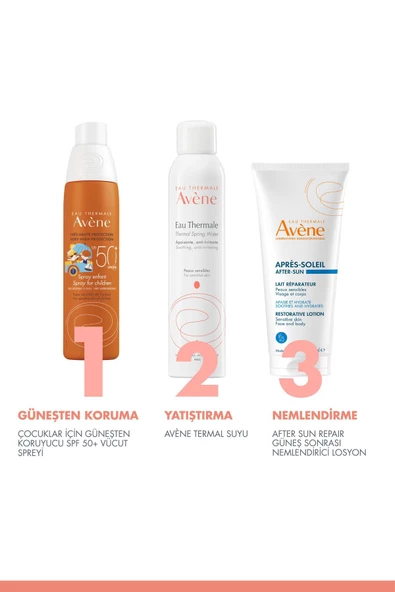 Çocuklar için Güneşten Koruyucu SPF 50+ Vücut Spreyi 200 ml - 6
