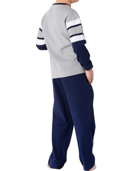 Doremi Erkek Çocuk Pijama Takımı Gri - 2