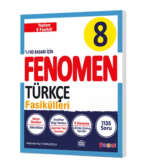 Fenomen Okul Yayınları 8. Sınıf Türkçe Fenomen Fasikülleri