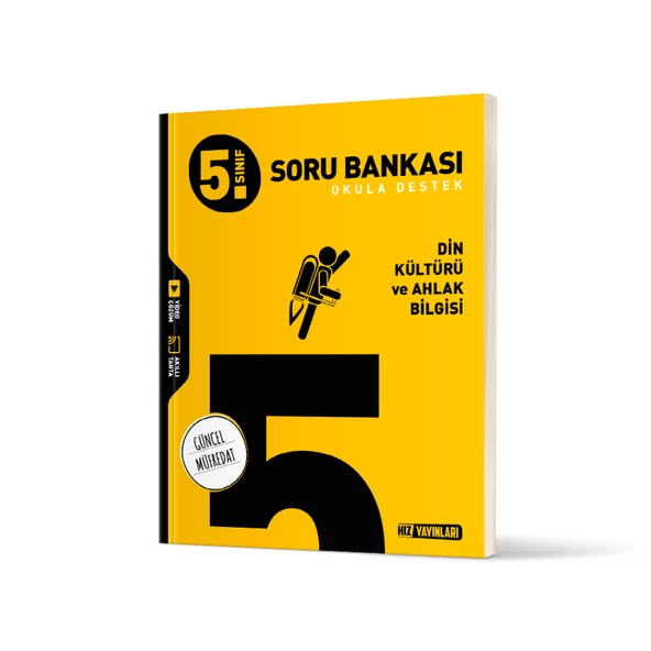 Hız Yayınları 5. Sınıf Din Kültürü ve Ahlak Bilgisi Soru Bankası