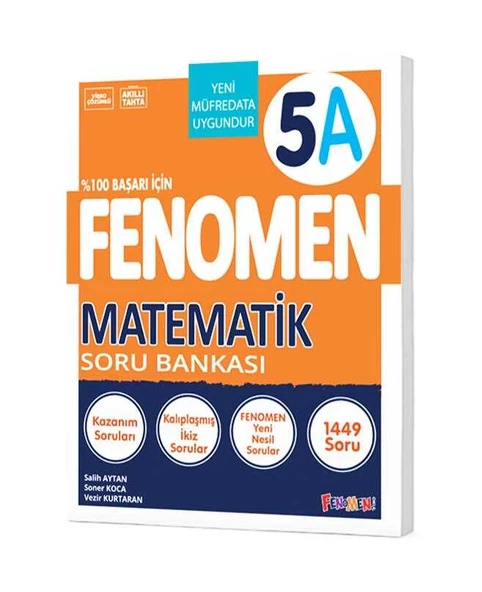 Fenomen Okul Yayınları 5. Sınıf Matematik A Soru Bankası