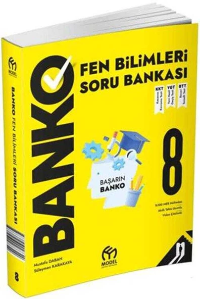 Model Yayınları 8. Sınıf Fen Bilimleri Banko Soru Bankası
