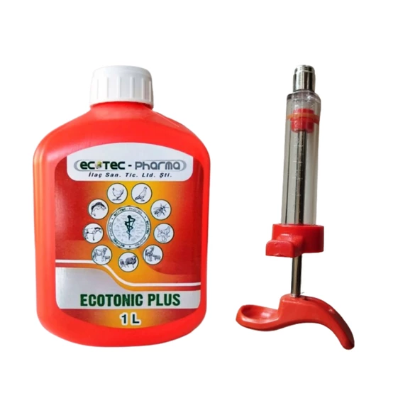ECOTONİC PLUS 1 LT + 5 ML MİKA ENJEKTÖR HEDİYELİ - 1
