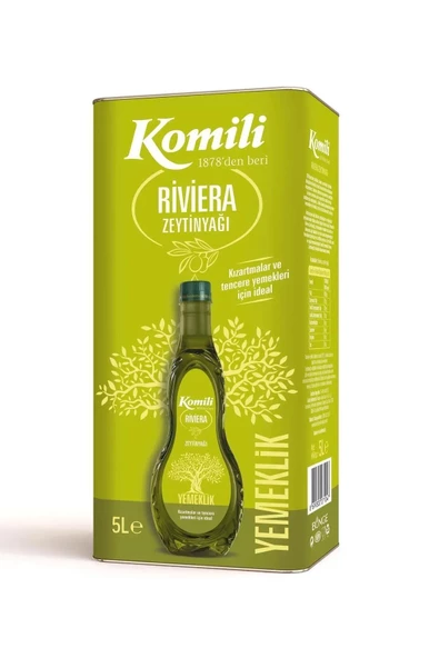 Komili Rıvıera Zeytinyağı 5 Lt Teneke - 2