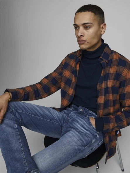 Jack & Jones Jjiglenn Jjicon Jj 357 50Sps Noos Erkek Jean Pantolon - 6