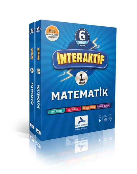 PARAF 6.SINIF İNTERAKTİF MATEMATİK ETKN. ÇLŞ. KİT.