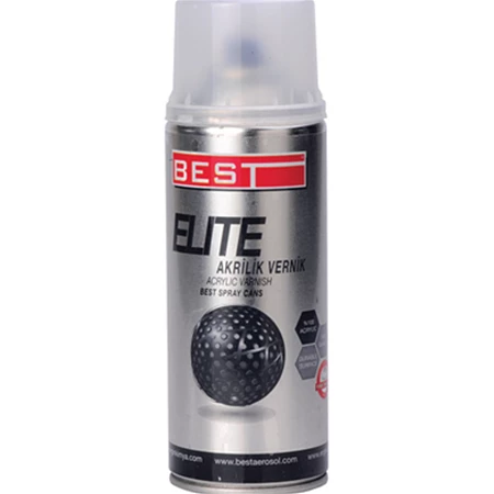 Best Elite Akrilik Sprey Vernik 400 Ml Tüm Yüzeyler ürün görseli