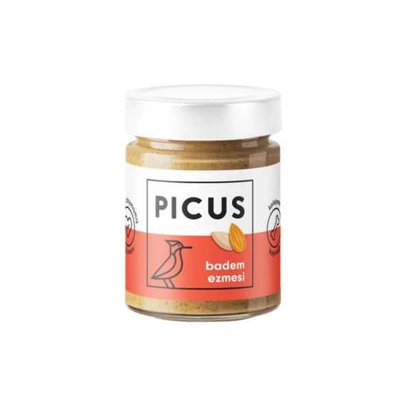 Picus Şekersiz Badem Ezmesi 195 gr