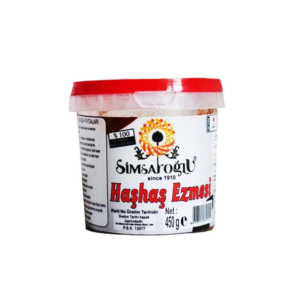 Simsaroğlu Haşhaş Ezmesi 450 gr