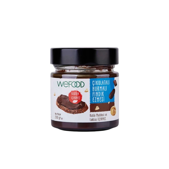 Wefood Çikolatalı Hurmalı Fındık Ezmesi 200 gr
