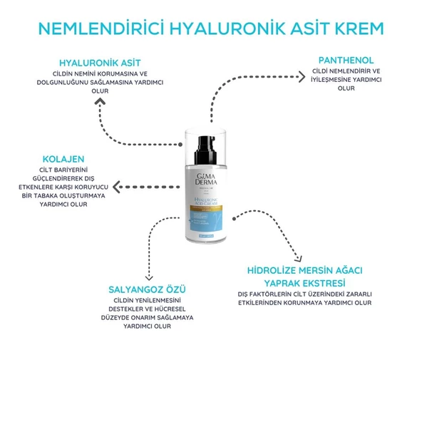 Yoğun Nemlendirici Hyalüronik Asit Krem 100 ml - 2