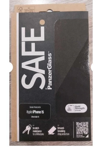 Panzergalss iphone 15 safe ekran koruyucu