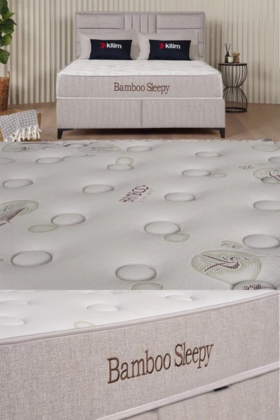Kilim Mobilya Bamboo Sleepy Ortopedik Yatak (BAZA VE BAŞLIK DAHİL DEĞİLDİR) 150X200 - Resim 4