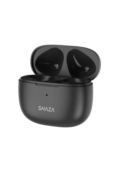 Shaza Air7 Plus 4 Mikrofonlu ENC 320 mAh Şarj Kapasitesi TWS Bluetooth Kulaklık Siyah - 2