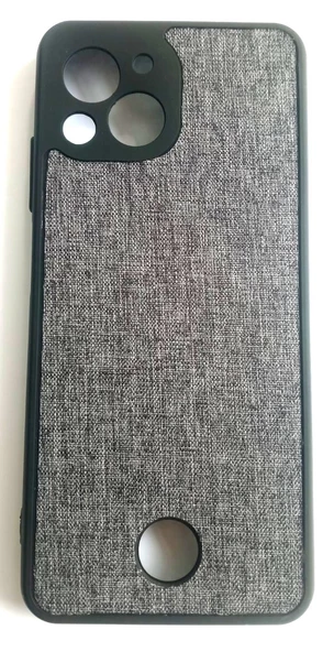 Reeder S23 Pro Max Uyumlu Ekose Kumaş Baskılı Yumuşak Kılıf ürün görseli 1