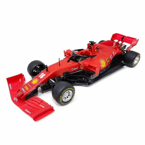 31961 Ferrari SF1000 Uzaktan Kumandalı Model Araç Montaj Kiti 1:16 -Sunman - 3