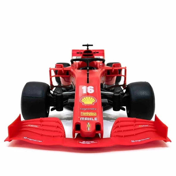31961 Ferrari SF1000 Uzaktan Kumandalı Model Araç Montaj Kiti 1:16 -Sunman - 5