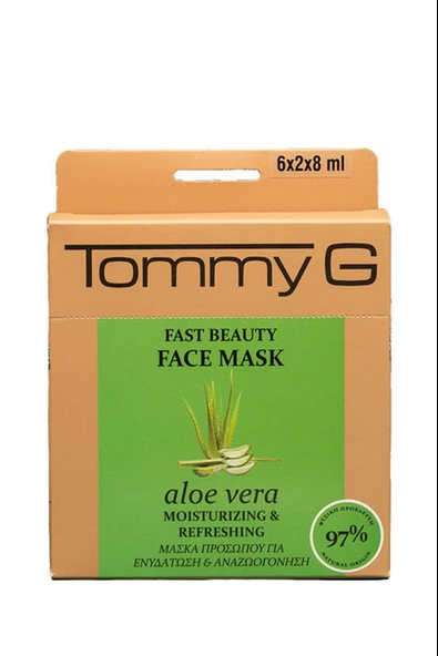 FAST BEAUTY F.MASK ALOE VERA TG BOX - HIZLI GÜZELLİK MASKESİ ALOE VERA - TG5FB-BAL-F15