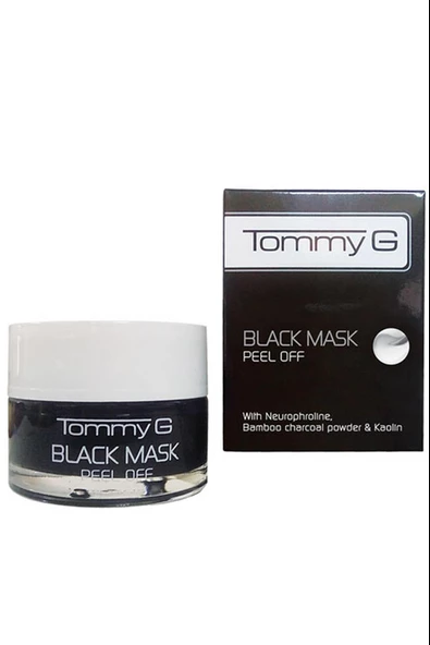 BLACK MASK PEEL OFF TG 50ML - SOYULABİLİR SİYAH MASKESİ - TG5MA-BLA-F15