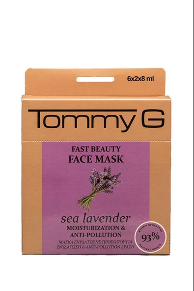 FAST BEAUTY F.MASK SEA LAVENDER TG BOX - HIZLI GÜZELLİK MASKESİ DENİZ LAVANTA - TG5FB-BLA-F15