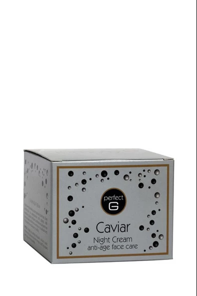 CAVIAR NIGHT CREAM 50ML - HAVYAR GECE KREMİ  - TG5CA-006-F15