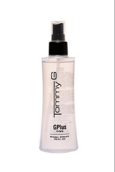 G PLUS FIX SPRAY TOMMY G 150ML - G PLUS SABİTLEME SPREYİ - TG5PR-GPL-F17