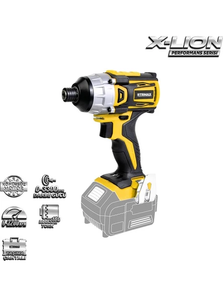 Rtrmax Kömürsüz Vidalama 18V (Aküsüz) RTX2022B