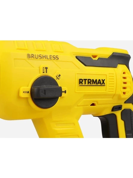 Rtrmax Elektropnömatik Kırıcı ve Delici Matkap 2.2j (Aküsüz) RTX2095B - Resim 2